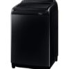 Samsung 10 Kg Inverter 5 star Fully-Automatic Top Loading Washing Machine (WA10T5260BV/TL, Black Caviar, Wobble technology) - Image 5
