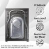 Samsung 8 kg, 5 star, Eco Bubble Technology, AI Control, Wi-Fi, Fully-Automatic Front Load Washing Machine (WW80T504DAX1TL, Hygiene Steam, Inox, Awarded as Washing Machine Brand of the year) - Image 2