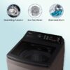 Samsung 8 Kg '5-star Ecobubble™ Wi-Fi Inverter Fully-Automatic Top Load Washing Machine Appliance (WA80BG4546BRTL, Rose Brown), Bubble Storm & Super Speed Technology - Image 4