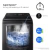Samsung 8 Kg '5-star Ecobubble™ Wi-Fi Inverter Fully-Automatic Top Load Washing Machine Appliance (WA80BG4546BRTL, Rose Brown), Bubble Storm & Super Speed Technology - Image 2