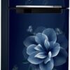 Samsung 236L 2 Star Inverter Frost-Free Double Door Refrigerator Appliance (RT28C3122CU/HL,Camellia Blue), Base Stand Drawer 2023 Model - Image 3