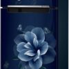 Samsung 236L 2 Star Inverter Frost-Free Double Door Refrigerator Appliance (RT28C3122CU/HL,Camellia Blue), Base Stand Drawer 2023 Model - Image 4
