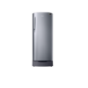 Samsung 183 L, 2 Star, Digital Inverter, Direct-Cool Single Door Refrigerator (RR20C181ZS8/HL, Elegant Inox(Light DOI Metal), Base Stand Drawer, 2023 Model)