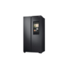Samsung 673 L Inverter Frost Free Side-by-Side Refrigerator (RS72A5FC1B4/TL, Gentle Black Matt, Curd Maestro)