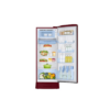 SAMSUNG 189 L Direct Cool Single Door 5 Star Refrigerator with Base Drawer  (Midnight Blossom Red, RR21B2H2WRZ/HL) - Image 3
