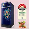 Samsung 189 L, 5 Star, Digi-Touch Cool Digital Inverter, with Display Direct-Cool Single Door Refrigerator (RR21C2F25NK/HL,Orange Blossom Blue, Base Stand Drawer, 2023 Model) - Image 4