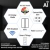 Samsung 653 L, 3 Star, Frost Free, Double Door, Convertible 5-in-1 Digital Inverter, Side By Side AI Enabled Smart Refrigerator with WiFi (RS76CG8003S9HL, Silver, Refined Inox, 2024 Model) - Image 5