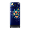 Samsung 189 L, 5 Star, Digi-Touch Cool Digital Inverter, with Display Direct-Cool Single Door Refrigerator (RR21C2F25NK/HL,Orange Blossom Blue, Base Stand Drawer, 2023 Model)