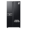 Samsung 653L WI-FI Enabled SmartThings Side By Side Inverter Refrigerator (RS76CG8115B1HL, Black DOI)