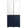 Samsung 670 L Triple Cooling Side-by-Side Refrigerator Appliance (RF63A91C377/TL, Glam White+Glam navy, Inverter Compressor)