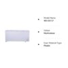 Voltas 405 DD CF Double Door Deep Freezer, 405 Liters, White - Image 2