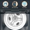 Whirlpool 7.5 Kg 5 Star StainWash Fully-Automatic Top Loading Washing Machine-Built In Heater (SW PRO PLUS H 7.5 MIDNIGHT GREY 10YMW) - Image 4