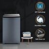Whirlpool 9 Kg 5 Star Bloomwash Pro Fully-Automatic Top Loading Washing Machine - Built In Heater (360 BW PRO H 9.0 MIDNIGHT GREY 10YMW) - Image 2