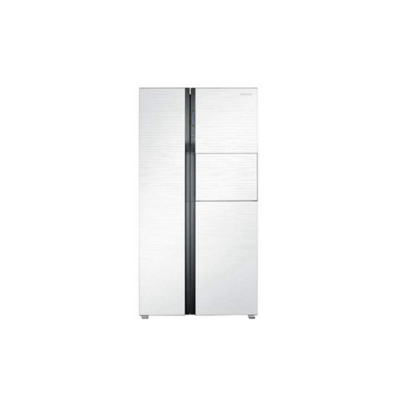 Samsung 604 L Inverter Frost-Free Side-by-Side Refrigerator (RS55K52A01J/TL, Shiny River Pattern)