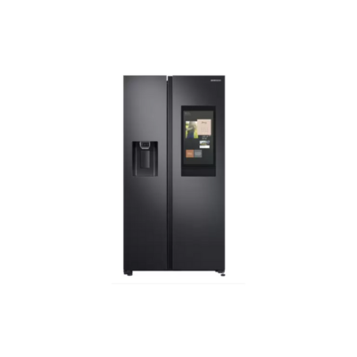 SAMSUNG 657 L Frost Free Side by Side Refrigerator  (Gentle Black Matt, RS74T5F01B4/TL)