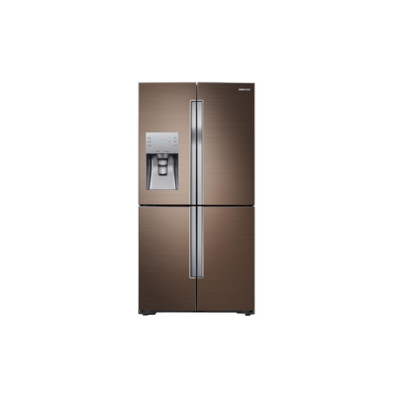 Samsung 655 L Frost Free Side-by-Side Refrigerator(RF56K9040DP/TL, Refined Bronze, Convertible, Inverter Compressor)