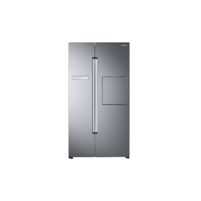 Samsung 845 L Inverter Frost Free Side-by-Side Refrigerator (RS82A6000SL/TL, Ez Clean Steel)