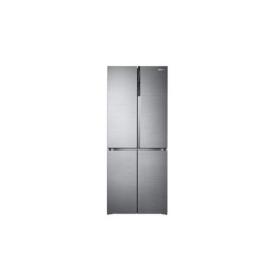 Samsung 594 L Frost Free Inverter 4 Door Refrigerator (RF50K5910SL/TL, Real Stainless, Convertible)