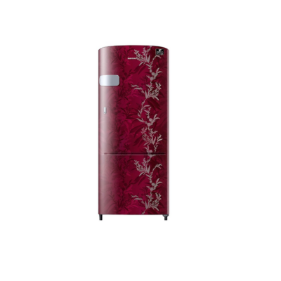 Samsung 192 L 3 Star Direct-Cool Single Door Refrigerator (RR20T1Y1Y6R/HL, Mystic Red)