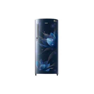 Samsung 192 L 3 Star Direct-Cool Single Door Refrigerator (RR20T172YU8/HL, Blooming Saffron Blue)