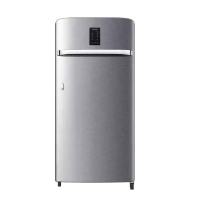 SAMSUNG 189 L Direct Cool Single Door 5 Star Refrigerator (Elegant Inox, RR21C2E25S8HL)