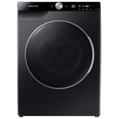 Samsung 12 Kg WiFi Enabled Inverter Fully-Automatic Front Load Washing Machine Appliance (WD12TP44DSBTL), Bubble technology, Black Caviar)