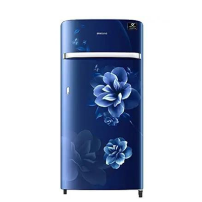 Samsung 198 L 3 Star Inverter Direct cool Single Door Refrigerator(RR21A2G2YCUHL, Camellia Blue, 2022 Model)