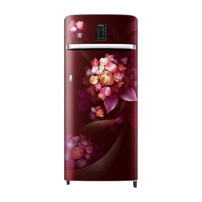 Samsung 215L 3 Star Inverter Direct-Cool Single Door Digi-Touch Refrigerator Appliance (RR23C2E23HTHL,Hydrangea Plum) 2023 Model