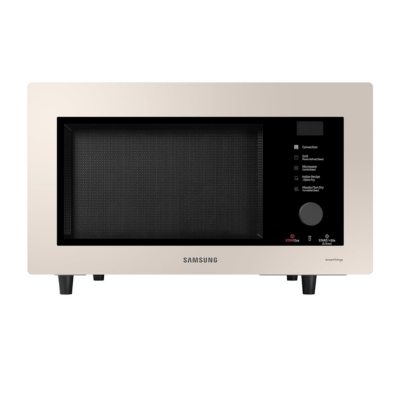 Samsung 32L Convection Microwave Oven WiFi Embedded (MC32B7382QFTL, Clean Beige, 10 Yr warranty)
