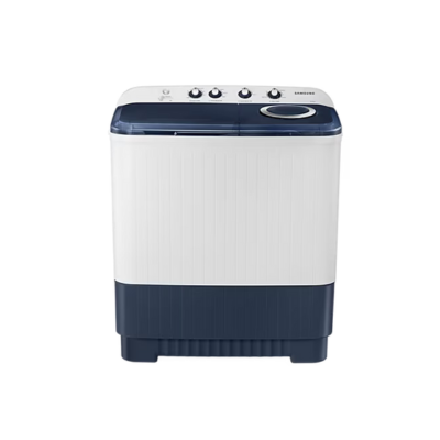 Samsung 9.5 kg, 5 Star, Hexa Storm Pulsator, Semi-Automatic Top Load Washing Machine Appliance (WT95A4200LLTL, Air Turbo Drying, LIGHT GRAY)